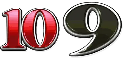 Power Panther Ten and Nine card symbols on the paytable