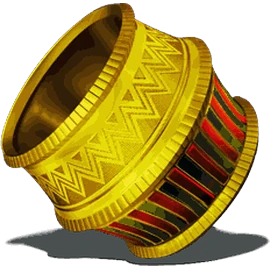 Power Panther Tribal Bangle symbol on the paytable